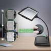 10X Large Magnifying Glass with Light and Stand for Reading