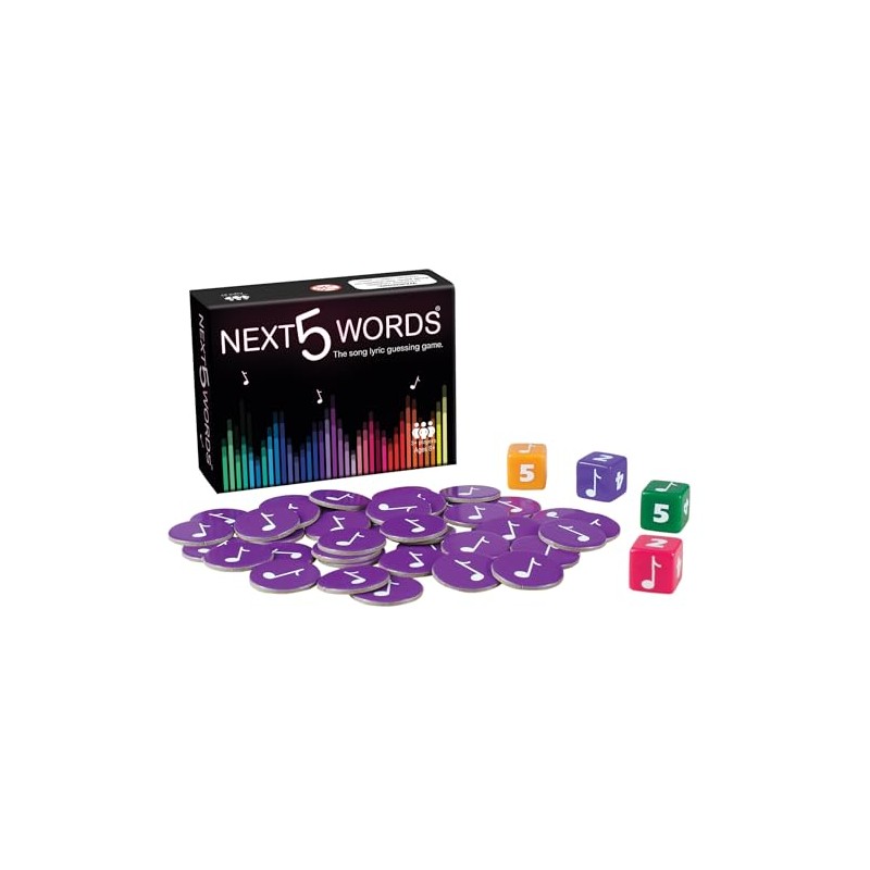 Cheatwell Games Next5Words | The Song Lyric Guessing Game