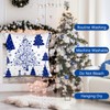 Miaikoe Christmas Cushion Covers 40x40 Set of 4 Christmas Decoration