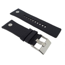 Diesel Watch Strap 28 mm Leather Black Watch Strap DZ-7313 / LB-DZ7313