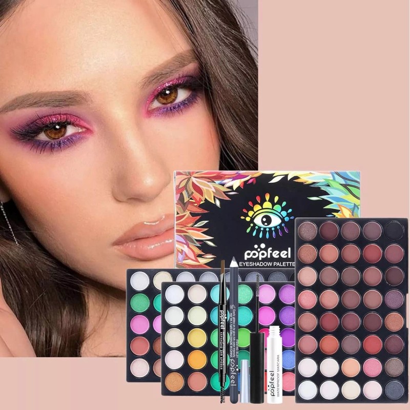 POPFEEL All In One Makeup Kit Gift Set With Eyeshadow