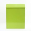 Simple Stylish Cute Mailbox, Green, Mailbox, Height 11.4 x Width