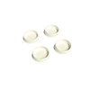 Häfele 4-Piece Plastic Hinge Hole Cover - 35mm, White -