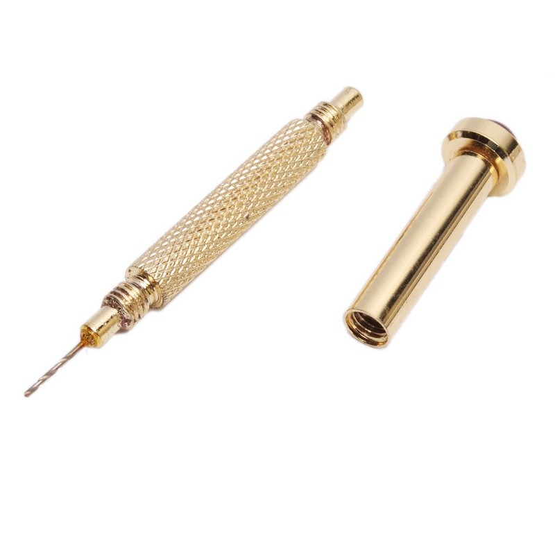 2pcs Nail Art Tips Hand Drill Dangle Pierce Nail Art