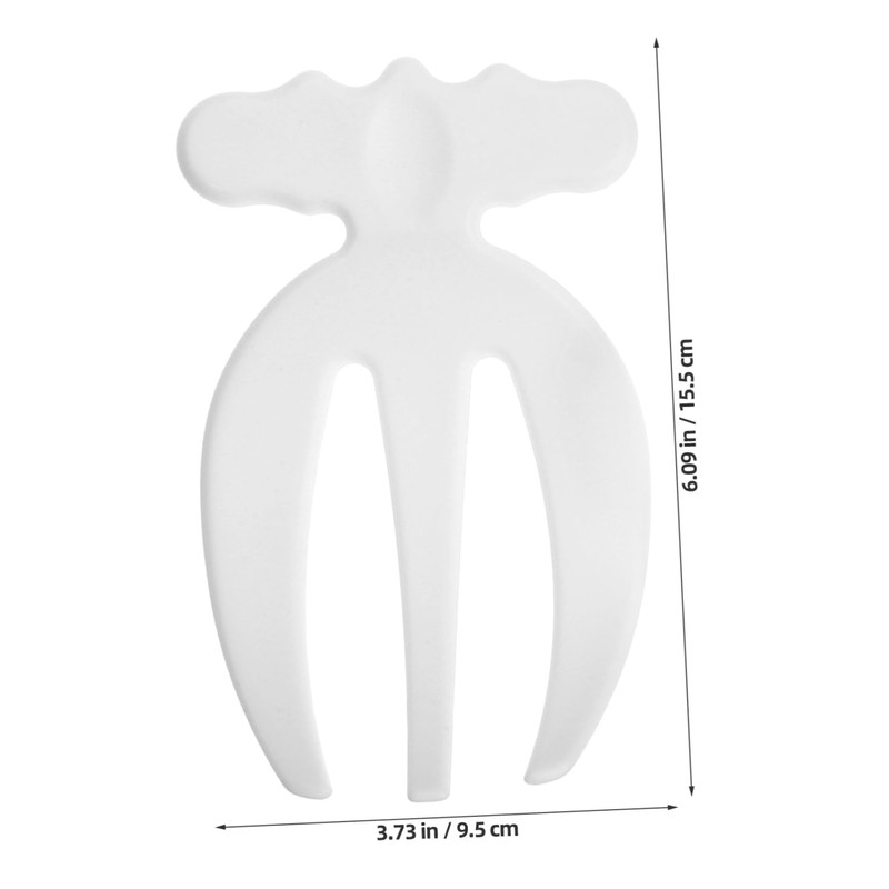 AUTSUPPL Salad Hands: Plastic Salad Serving Tongs Picker Pasta Mixing