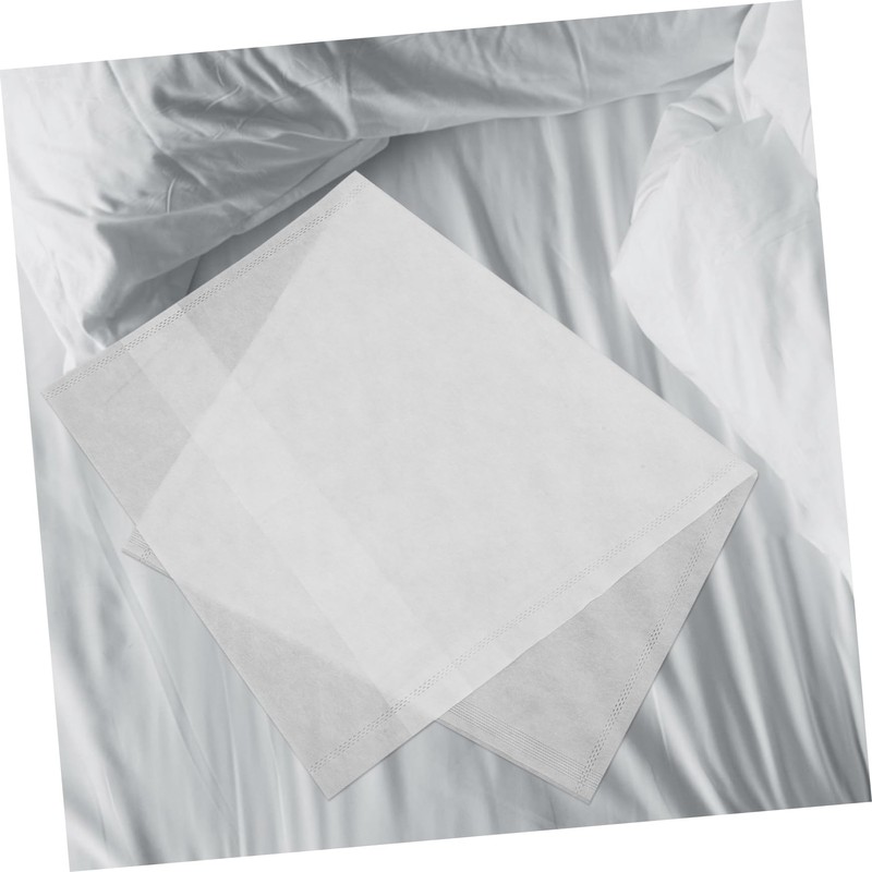 Levemolo 20pcs Non Woven Pillow Cases Disposable Breathable Covers for