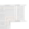 8pcs LED Strip Light Connector Professional Transparent 3Pin L Shaped