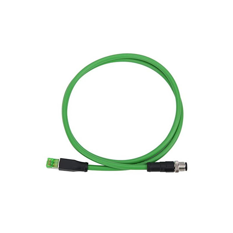 Eujgoov 1 m / 3,28 Pies Cable Blindado Ethernet Industrial