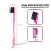 MayaBeauty Double Sided Edge Control Hair Brush Comb Combo Pack