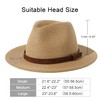 Lanzom Summer Beach Sun Hats for Men Women Foldable Floppy