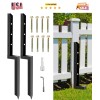 ATCWF 2-Pack 2" Fence Repair Kit - 34in Heavy Spikes
