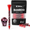 Kaluza Bamboo Golf Tees 70mm (50 Pcs) Strong Eco-Friendly Biodegradable