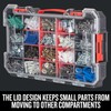 CRAFTSMAN VERSASTACK Storage Organizer, Small Parts Organizer, 20-Compartments, Lid Includes