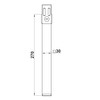 Amig 14 Bed Frame without Wheel