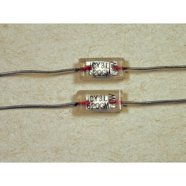 CGW Corning Glass Works Qty 2: YOU SELECT Corning Glass Capacitors (See List: U-Pick) Audio Tube CGW NOS