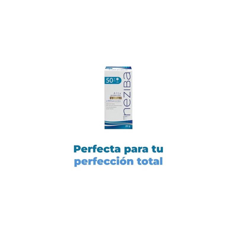Bloqueador solar en barra SPF 50+, 20gr, Efecto BLUR, Mineral,