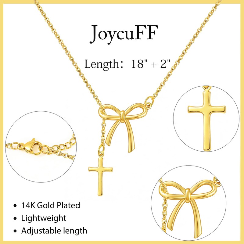 JoycuFF Baptism Gifts for Teens Women, First Communion Confirmation Gifts
