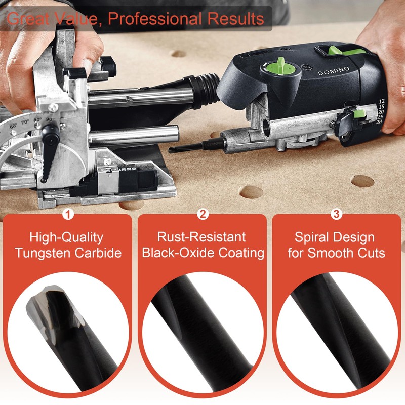 Hopson Tools Solid Carbide Bit for DF500 Domino Jointing Machines