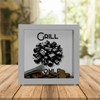 Charcoal Frame Wooden Money Box Perfect for BBQ Fans Barbecue