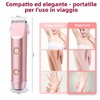 Carehabi 2 in 1 Rasoio Elettrico Donna & Bikini Trimmer