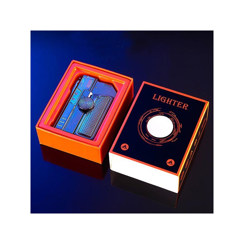 Windproof Torch Lighter Refillable Foldable Rotatable Lighter For Daily Use