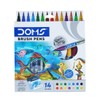 DOMS Brush Pens- 14 Shades