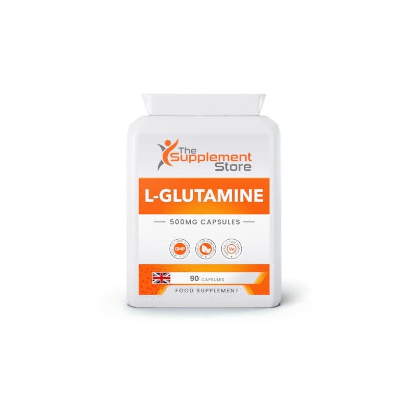 L-Glutamine 500mg Capsules (90 Capsules)