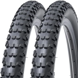 MetersGod 2 Pcs, 29x2.10 Bike Tires, Durable Folding 29 Inch 54-622 29x2.10Mountain Bicycle Tires, Replacement Bike Tires for Mountain MTB Off-Road Bicycle, Clincher