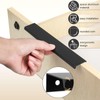 JiangLin Pack of 10 Black Furniture Handles, 300 mm Concealed