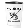 Bubble Hugs Fishing Shot Glass 1.5oz - Fish Naked Show