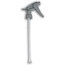 Dafna Tolco Chemical-Resistant Trigger Sprayer 320CR, Gray, 9 1/2" Tube (Case of 24)