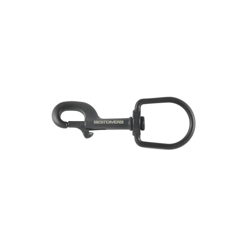 BEST DIVERS, MOSCHETTONE Inox DIR 115 mm Anello Ø 32,8