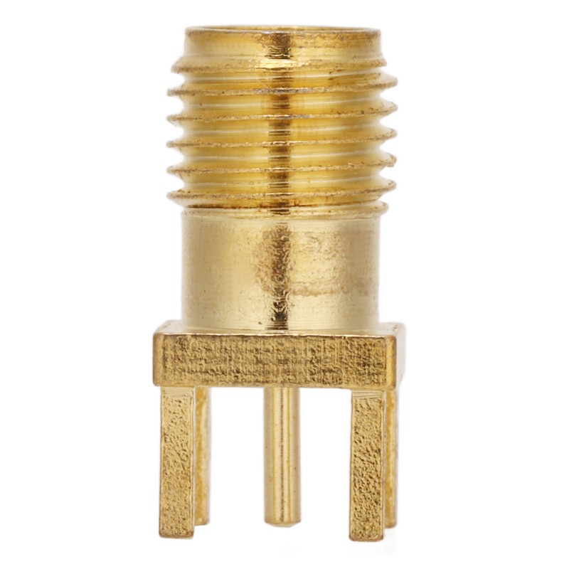 100Pcs RF Coaxial Cable Adapter Female Coax Line Connector Base