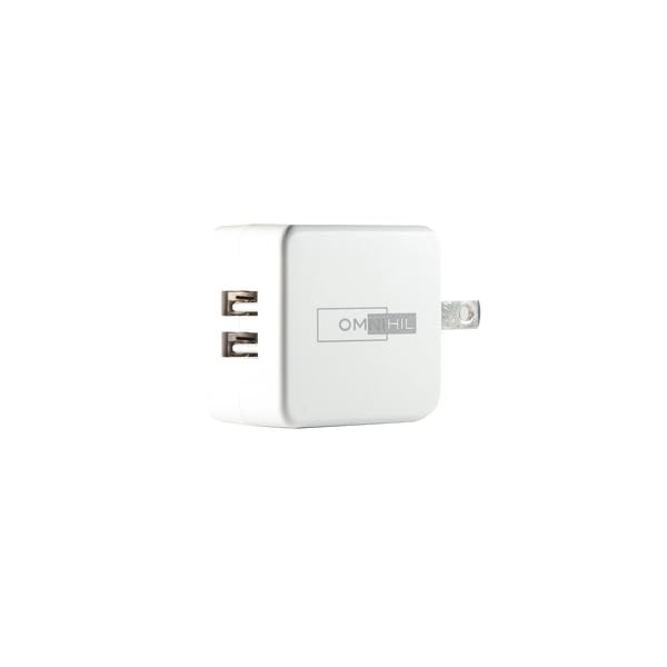 OMNIHIL USB A Wall Charger + 5ft USB Type A