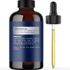 Sleep Essential Oil Blend for Diffuser - Dream Essential Oil for Diffusers Aromatherapy and Wellness with Ylang-Ylang Clary Sage Roman Chamomile and Lavender Essential Oil for Nighttime Support 2oz