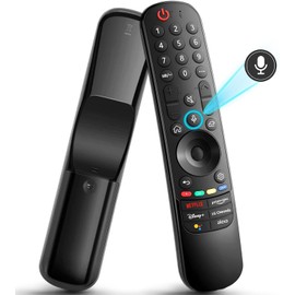 Magic Remote for LG-Smart-TV Remote Control Replacement with Voice Function Compatible for 2017-2023 LG UHD OLED QNED NanoCell 4K 8K Models TVs