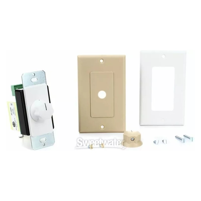 Atlas In Wall 100W Speaker Volume Control Impedance Matching, Rotary