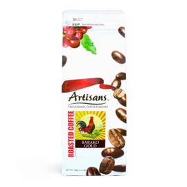 Artisans Philippine Coffee, Barako Gold Medium Roast Ground, 100 Liberica, 1.1 Pounds Bag, 17.6 ounces