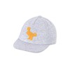 Sterntaler Unisex Children's Baseball Cap Fleece Dino Children's Hat, silver