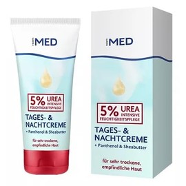 Ream Med Tages Nacht Gesicht Creme UREA 5% Sheabutter, 3x 50ml