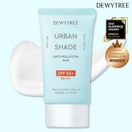 DewyTree 듀이트리 어반쉐이드 안티폴루션 톤업 파데프리 선크림 썬크림 40ml Dewytree Urban Shade Anti-Pollution Tone-Up Pade-Free Sunscreen 40ml