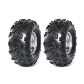 Unbranded 2pcs 18X9.50-8 Tire Wheel Rim Turf Lawn 18X9.5-8 ATV UTV Mower Garden Tractor