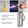 Titanium Alloy Belt Hang Buckle Durable Key Chain Waist Hanging