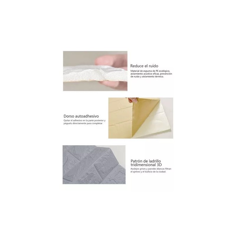 3D Wall Sticker Wallpaper Pegatina Pared Patron Ladrillo Paper Tapiz
