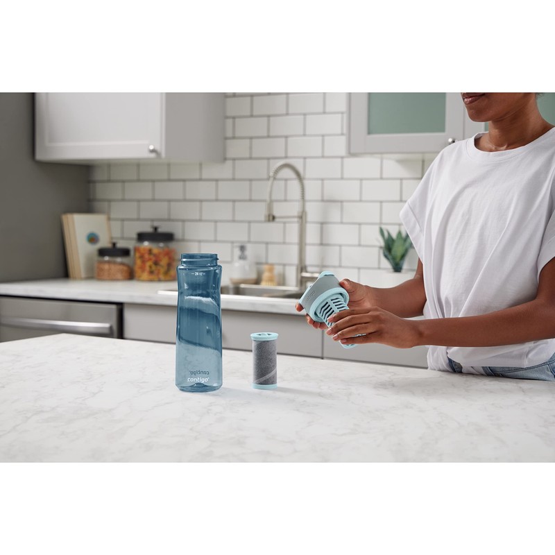 Contigo Clybourn Beverage|Botellas de agua, 24 onzas, hielo oscuro