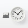 MUJI MJ-ACSW2 44275702 Analog Watch, Small (with Stand), White, 4.9