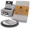 mon bijou Fabric Napkins Light Grey Set of 6 -