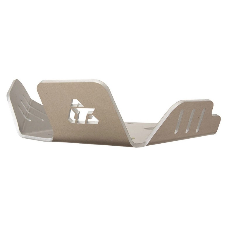 Tusk Aluminum Skid Plate Silver For Kawasaki KLX110 2002–2025
