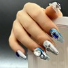 Press on Nails Fake Nails Handmade Luxury Acrylic Material Medium