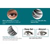 Ardell Lash Extension FX B-Curl False Eyelashes - Eye-Opening Effect